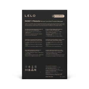 LELO Hugo 2 Remote Controlled Prostate Massager Black 5 n12483 lelo hugo2 remote controlled prostate massager black 4