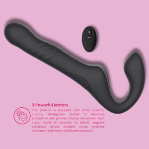n1253 mina surge remote thrusting and vibrating strapless strap on faq 5