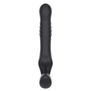 n12530 mina remote thrusting vibrating strapless strap on 7