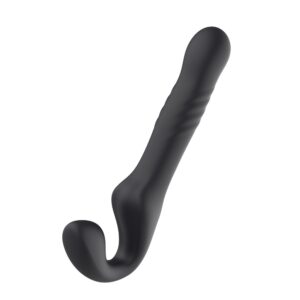 n12530 mina remote thrusting vibrating strapless strap on 8