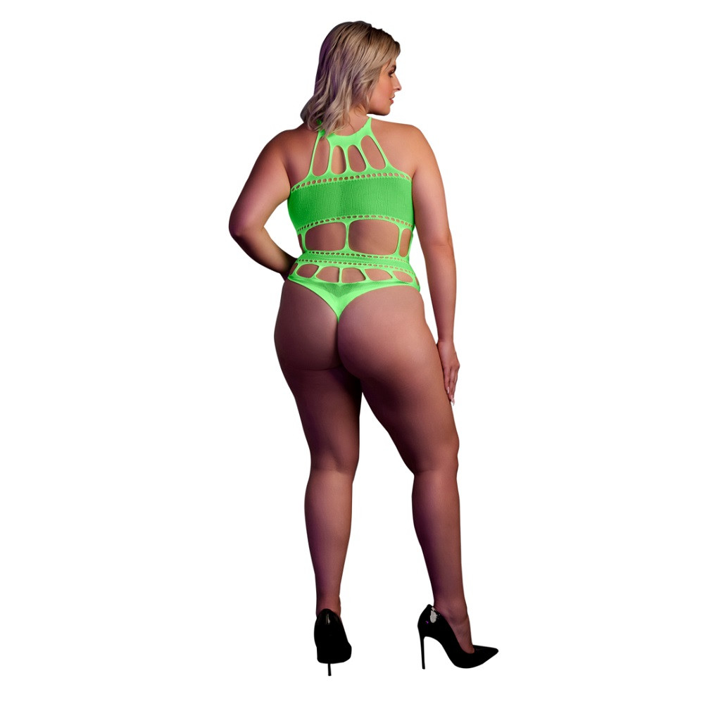 n12663-cut-out-thong-bodysuit-neon-green-ps-3 n12663 cut out thong bodysuit neon green ps 3