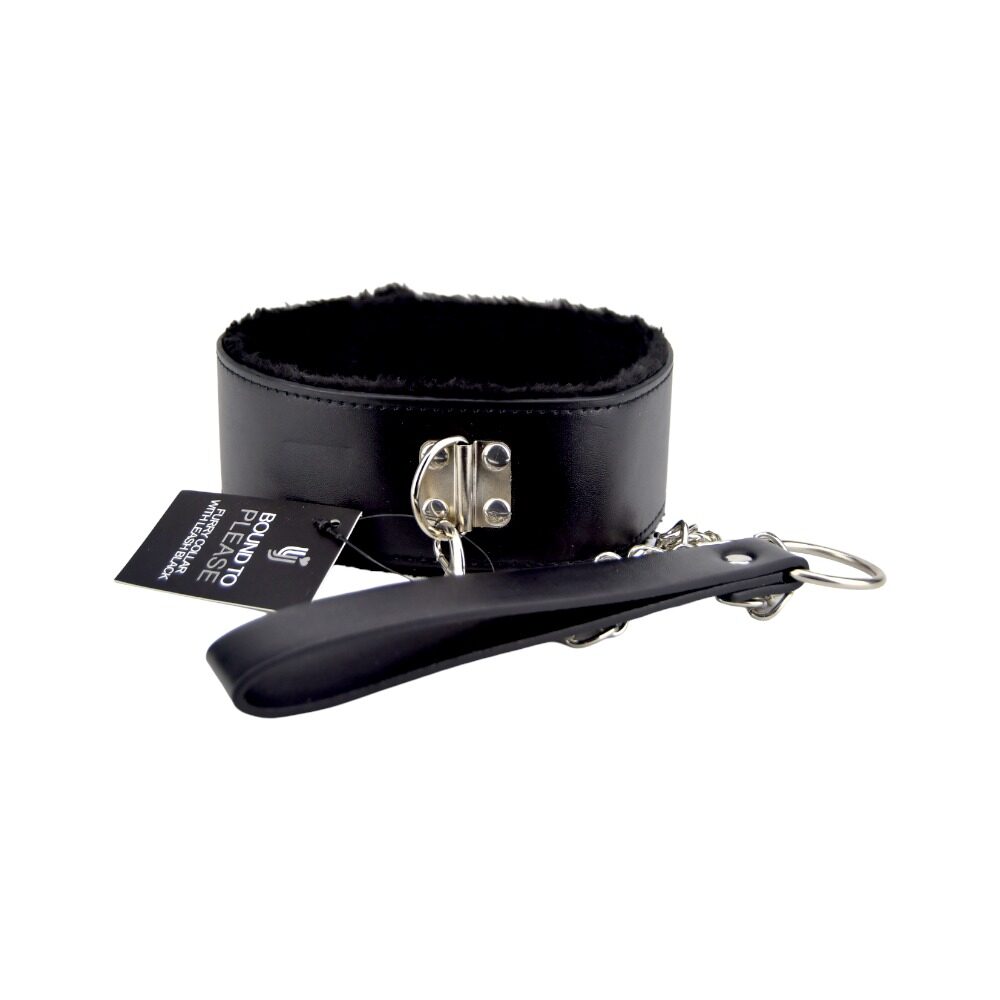 bound-to-please-furry-collar-with-leash-black-2 bound to please furry collar with leash black 2