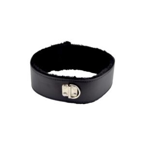 Bound to Please Furry Collar with Leash Black 6 bound to please furry collar with leash black 4