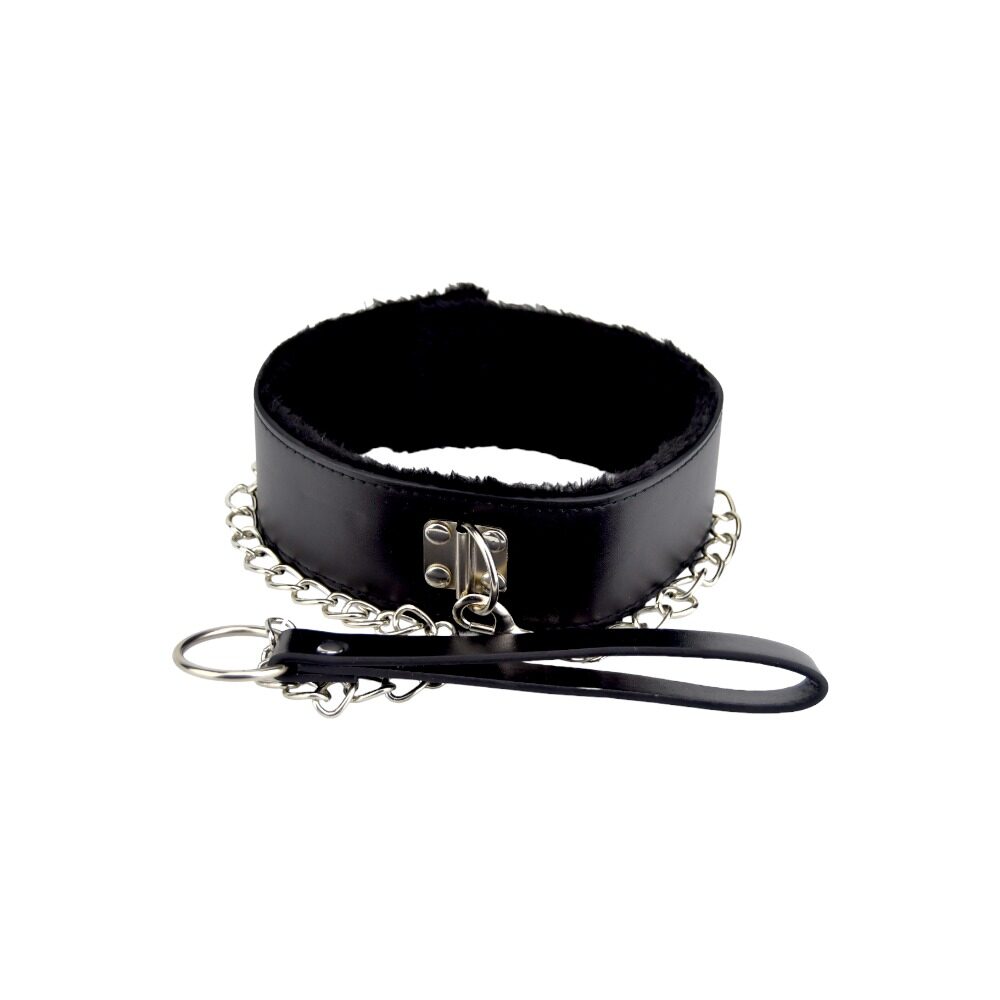 bound-to-please-furry-collar-with-leash-black-5 bound to please furry collar with leash black 5
