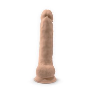 n11775 15inch realistic silicone dual density dildo wsuction cup wballs 3