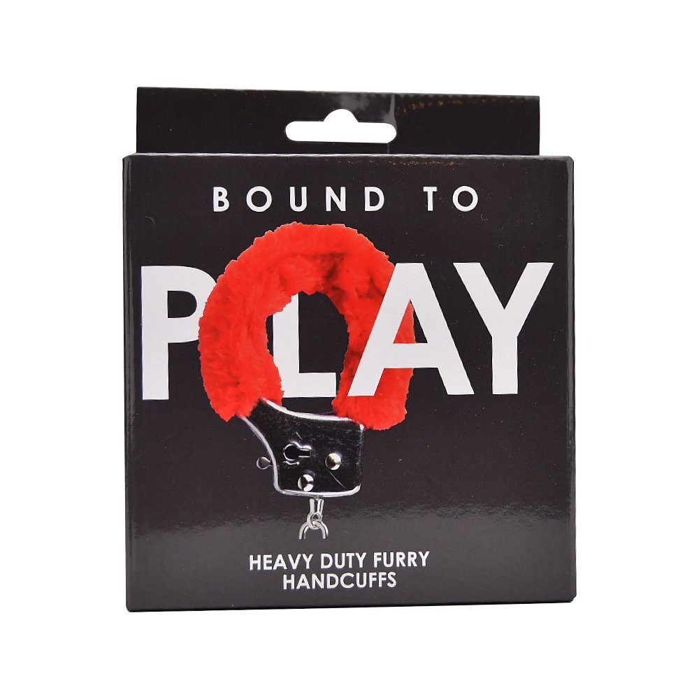 n11851-bound-to-play-heavy-duty-furry-handcuffs-red-pkg n11851 bound to play heavy duty furry handcuffs red pkg