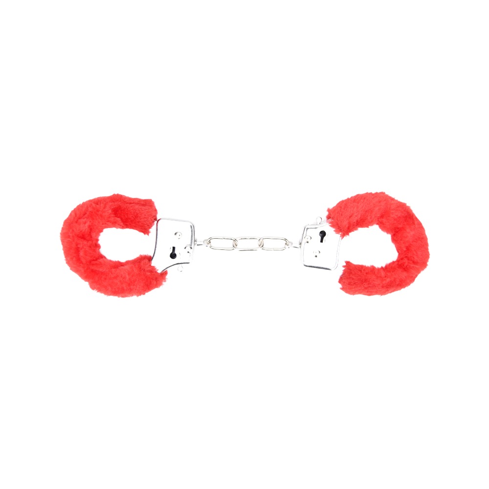 n11851-bound-to-play-heavy-duty-furry-handcuffs-red n11851 bound to play heavy duty furry handcuffs red
