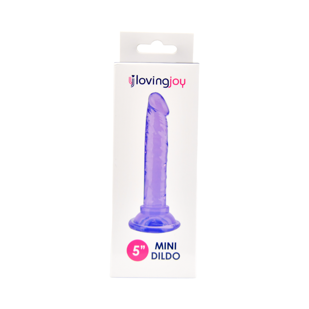 n11937-loving-joy-5-inch-beginners-dildo-purple-pkg n11937 loving joy 5 inch beginners dildo purple pkg