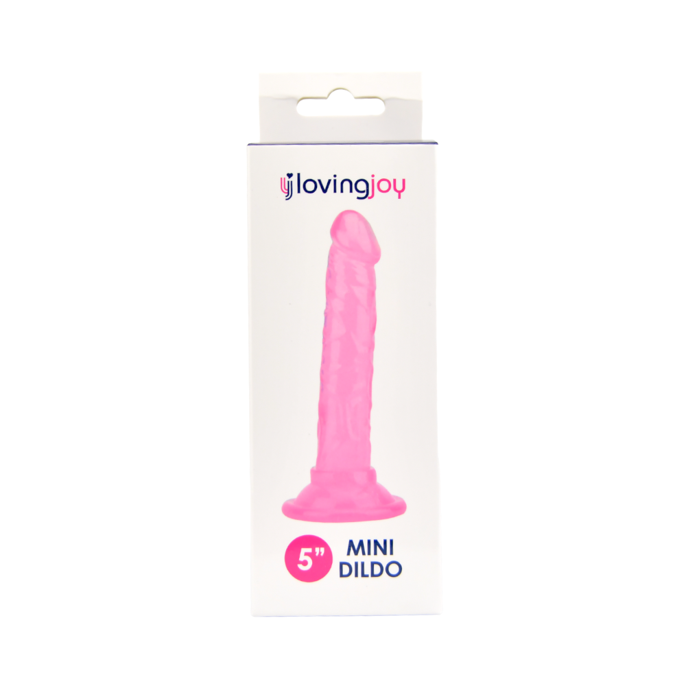 n11938-loving-joy-5-inch-beginners-dildo-pink-pkg n11938 loving joy 5 inch beginners dildo pink pkg
