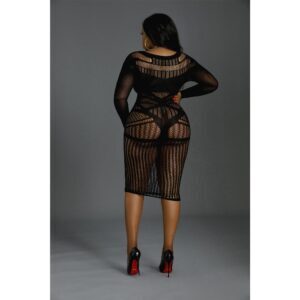 Moonlight Long Sleeve Lace Dress Black Plus Size 5 n12129 moonlight long sleeve lace dress black plus size 4