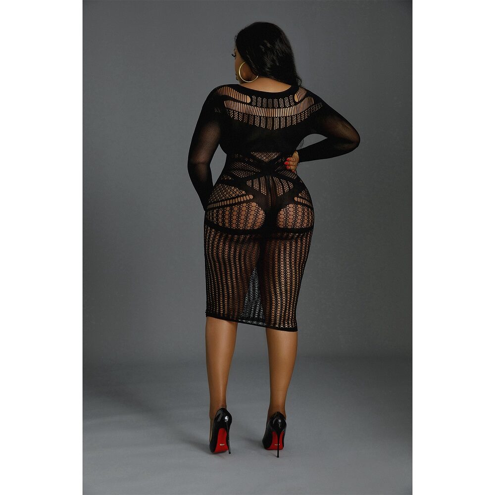 n12129-moonlight-long-sleeve-lace-dress-black-plus-size-4 n12129 moonlight long sleeve lace dress black plus size 4