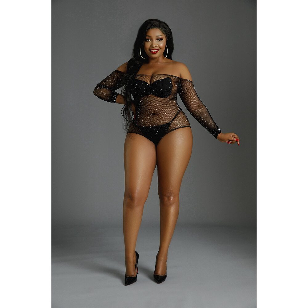 n12135-moonlight-black-off-shoulder-sparkle-body-plus-size-3 n12135 moonlight black off shoulder sparkle body plus size 3