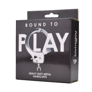 Bound to Play. Heavy Duty Metal Handcuffs 8 n12139 bound to play heavy duty metal handcuffs pkg 2