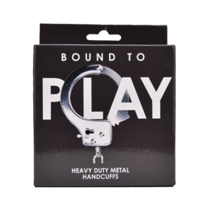 Bound to Play. Heavy Duty Metal Handcuffs 7 n12139 bound to play heavy duty metal handcuffs pkg