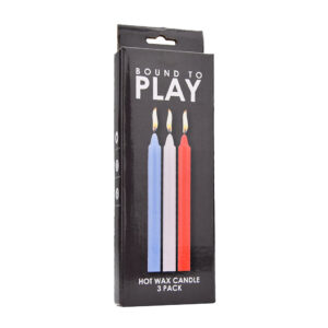 Bound to Play. Hot Wax Candles (3 Pack) 5 n12142 bound to play hot wax candles 3 pack pkg 1 1