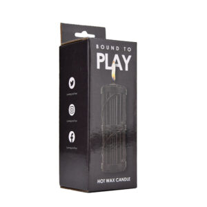 Bound to Play. Hot Wax Candle Black 4 n12143 bound to play hot wax candle black pkg 1