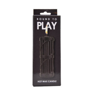 Bound to Play. Hot Wax Candle Black 3 n12143 bound to play hot wax candle black pkg
