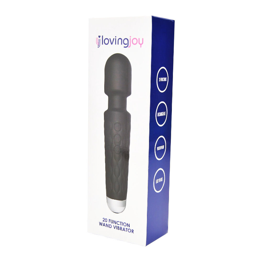 n12165-loving-joy-20-function-wand-vibrator-black-pkg-2 n12165 loving joy 20 function wand vibrator black pkg 2