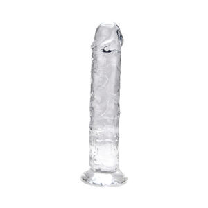 Loving Joy 7.5 Inch Suction Cup Dildo Clear 4 n12183 loving joy 7 5 inch suction cup dildo clear