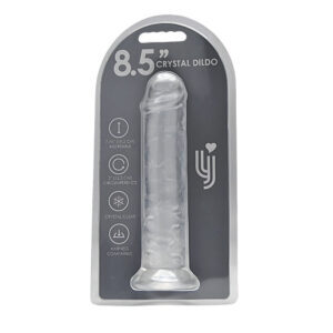 Loving Joy 8.5 Inch Suction Cup Dildo Clear 6 n12184 loving joy 8 5 inch suction cup dildo clear new pkg