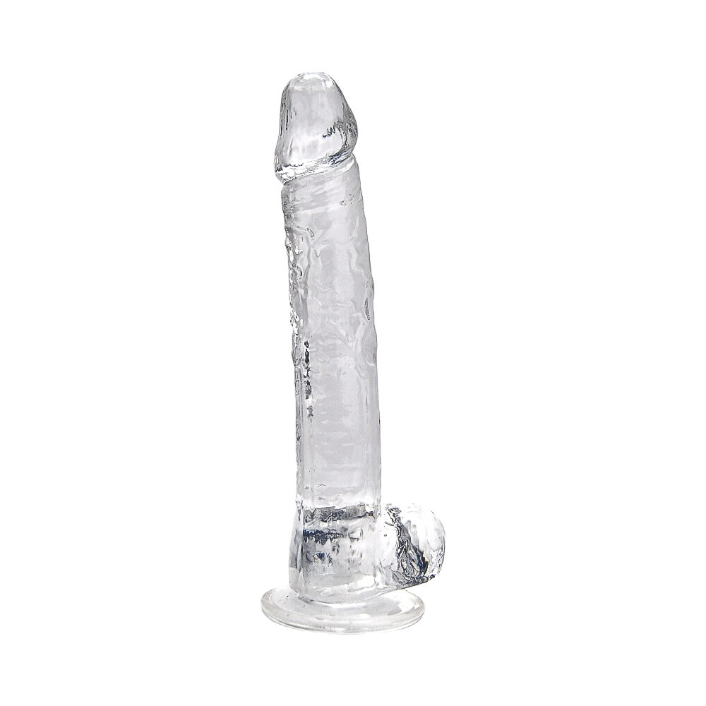 n12189-loving-joy-11-inch-dildo-with-balls-clear-2 n12189 loving joy 11 inch dildo with balls clear 2