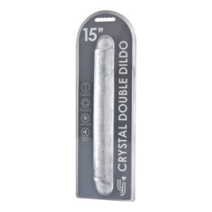 Loving Joy 15 Inch Double Ended Dildo Clear 6 n12190 loving joy 15 inch double ended dildo clear new pkg