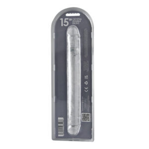 Loving Joy 15 Inch Double Ended Dildo Clear 7 n12190 loving joy 15 inch double ended dildo clear new pkg bk