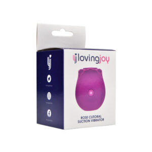 Loving Joy Rose Toy Clitoral Suction Vibrator Purple 8 n12244 loving joy rose licking clitoral vibrator purple pkg 1