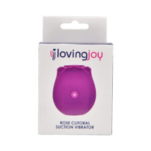 Loving Joy Rose Toy Clitoral Suction Vibrator Purple 7 n12244 loving joy rose licking clitoral vibrator purple pkg