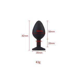 black silicone medium