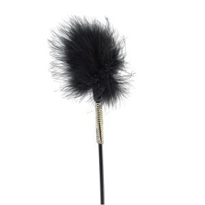 n10963 bound to please silicone heart shaped crop with feather tickler 4 1