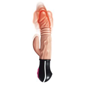 n11212 realistic warming thrusting vibrating dildo 3