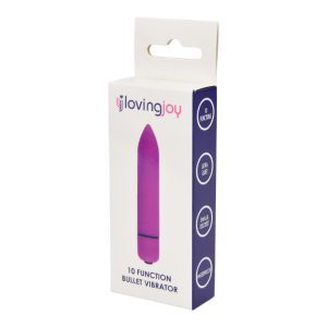Loving Joy 10 Function Purple Bullet Vibrator 6 n11410 loving joy 10 function purple bullet vibrator pkg 1