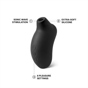 LELO SONA Sonic Clitoral Massager - Black 11 n11477 lelo sona sonic clitoral massager black 10