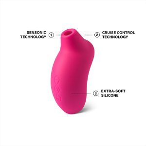 LELO SONA Cruise Clitoral Massager Cerise 11 n11599 lelo sona cruise cerise 10