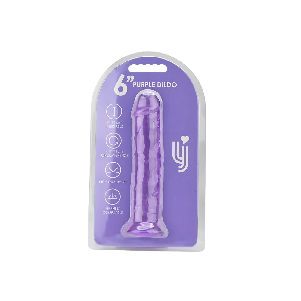 n12303-loving-joy-6-inch-suction-cup-dildo-purple-pkg-hr n12303 loving joy 6 inch suction cup dildo purple pkg hr