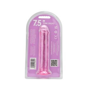 n12305 loving joy 7 5 inch suction cup dildo pink pkg bk