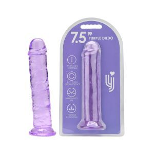 Loving Joy 7.5 Inch Suction Cup Dildo Purple 6 n12306 loving joy 7 5 inch suction cup dildo purple duo