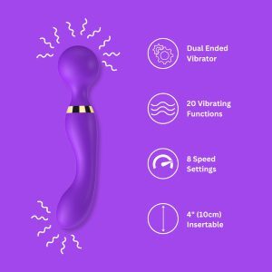 Loving Joy Dual Ended Wand Vibrator 9 n12700 loving joy dual ended wand vibrator faq 1
