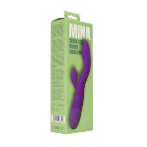 n12704 mina sensation rabbit vibrator pkg 1 hr