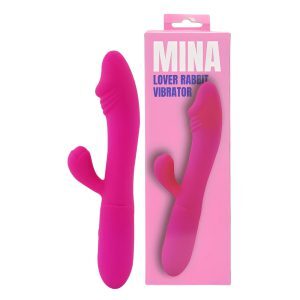 n12705 mina lover rabbit vibrator duo hr
