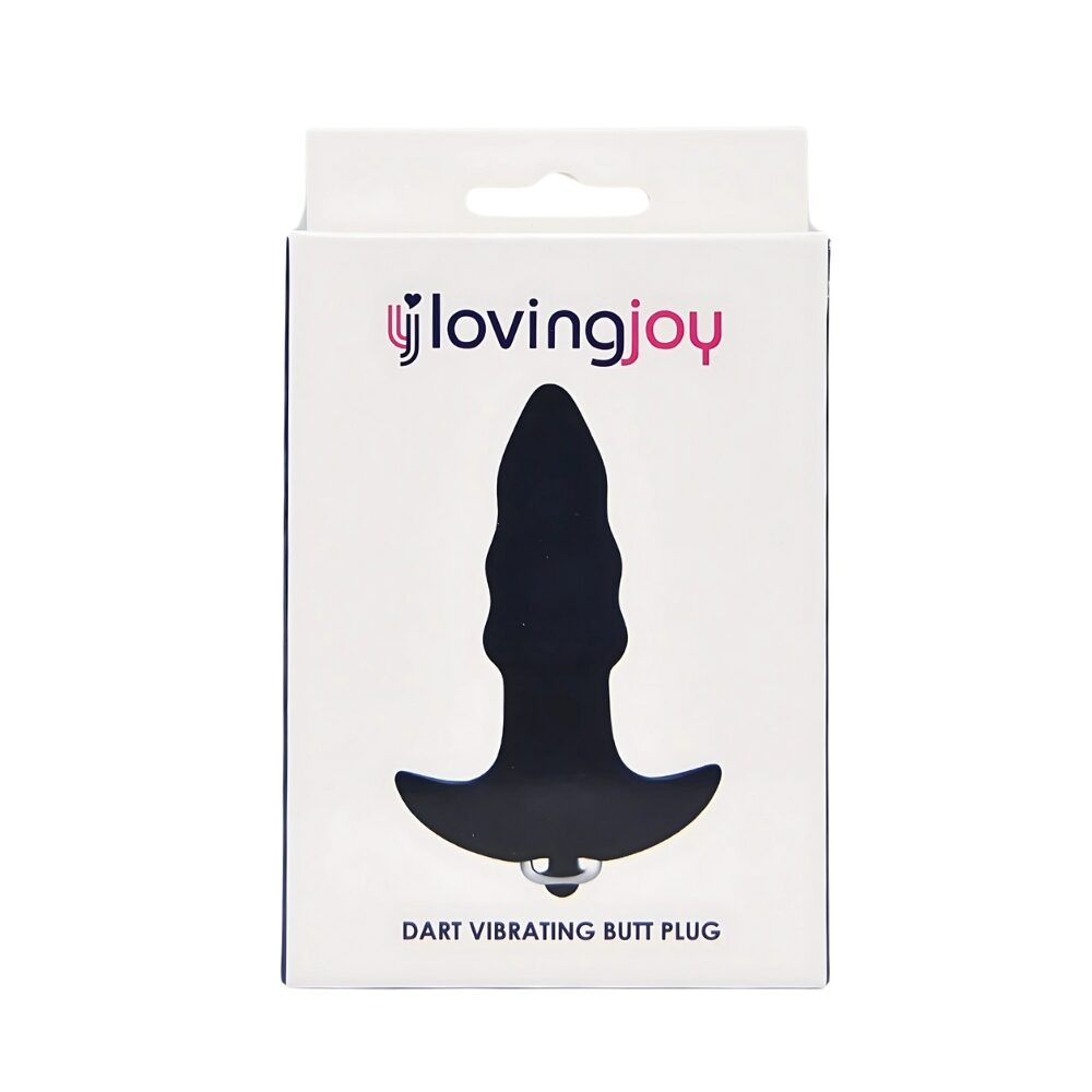 n12728-loving-joy-dart-7-function-vibrating-butt-plug-pkg n12728 loving joy dart 7 function vibrating butt plug pkg