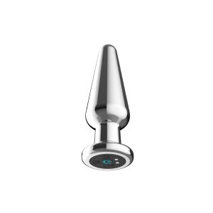 n12787 toosh remote controlled metal vibrating butt plug 3