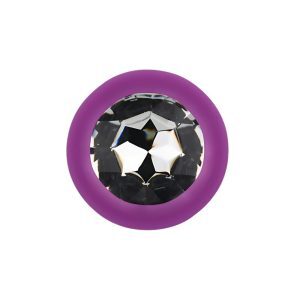 n12808 toosh purple silicone butt plug small 5