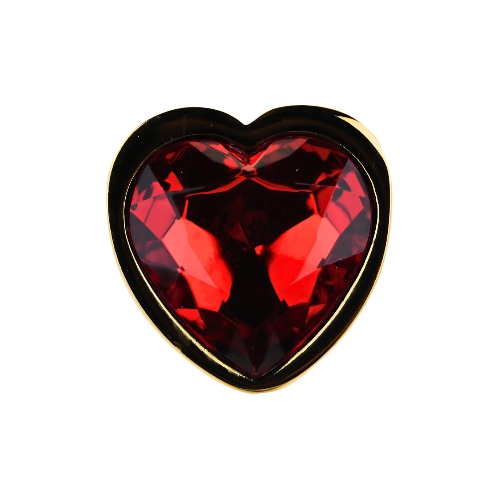 n12835-toosh-heart-shaped-gold-with-red-stone-small-jewel n12835 toosh heart shaped gold with red stone small jewel
