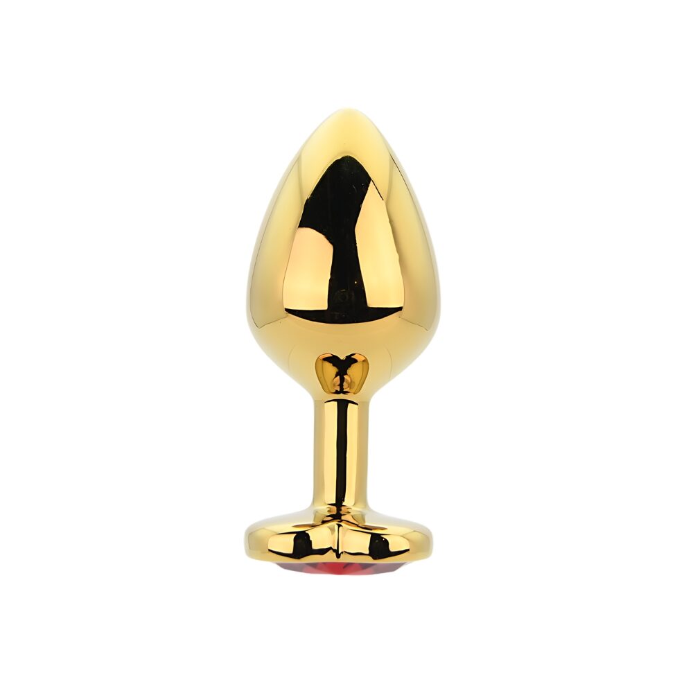 n12836-toosh-heart-shaped-gold-with-red-stone-medium n12836 toosh heart shaped gold with red stone medium