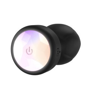 n12897 toosh remote controlled light up vibrating butt plug 3