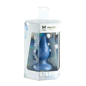 n13013 silexd fantasy collection diamond butt plug med 5