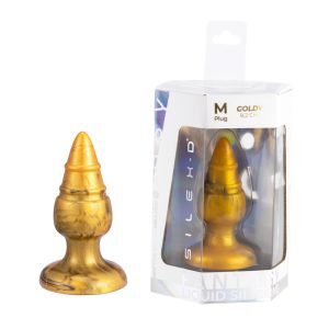 SilexD Fantasy Collection Goldy Butt Plug Medium 7 n13014 silexd fantasy collection goldy butt plug med