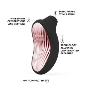 LELO Sona 3 Cruise Clitoral Massager Black 4 n13019 lelo sona3 cruise black 3